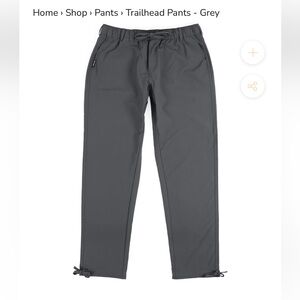 Coalatree  the trailhead adventure pant gray unisex XL/XXL